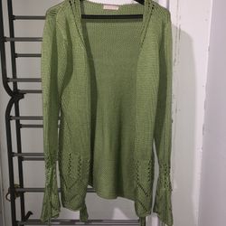 Green Sweater Women’s Size Large