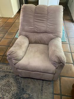 Beige recliner for sale