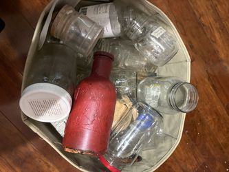 Big Box Of Empty Jars