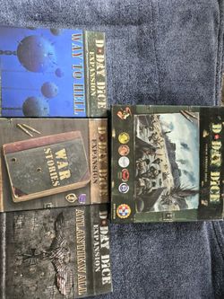 D-Day Dice 2nd Edition With Expansions