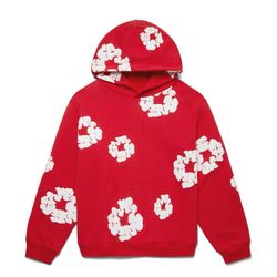 Pink Denim Tier Hoodie/ Sweats 