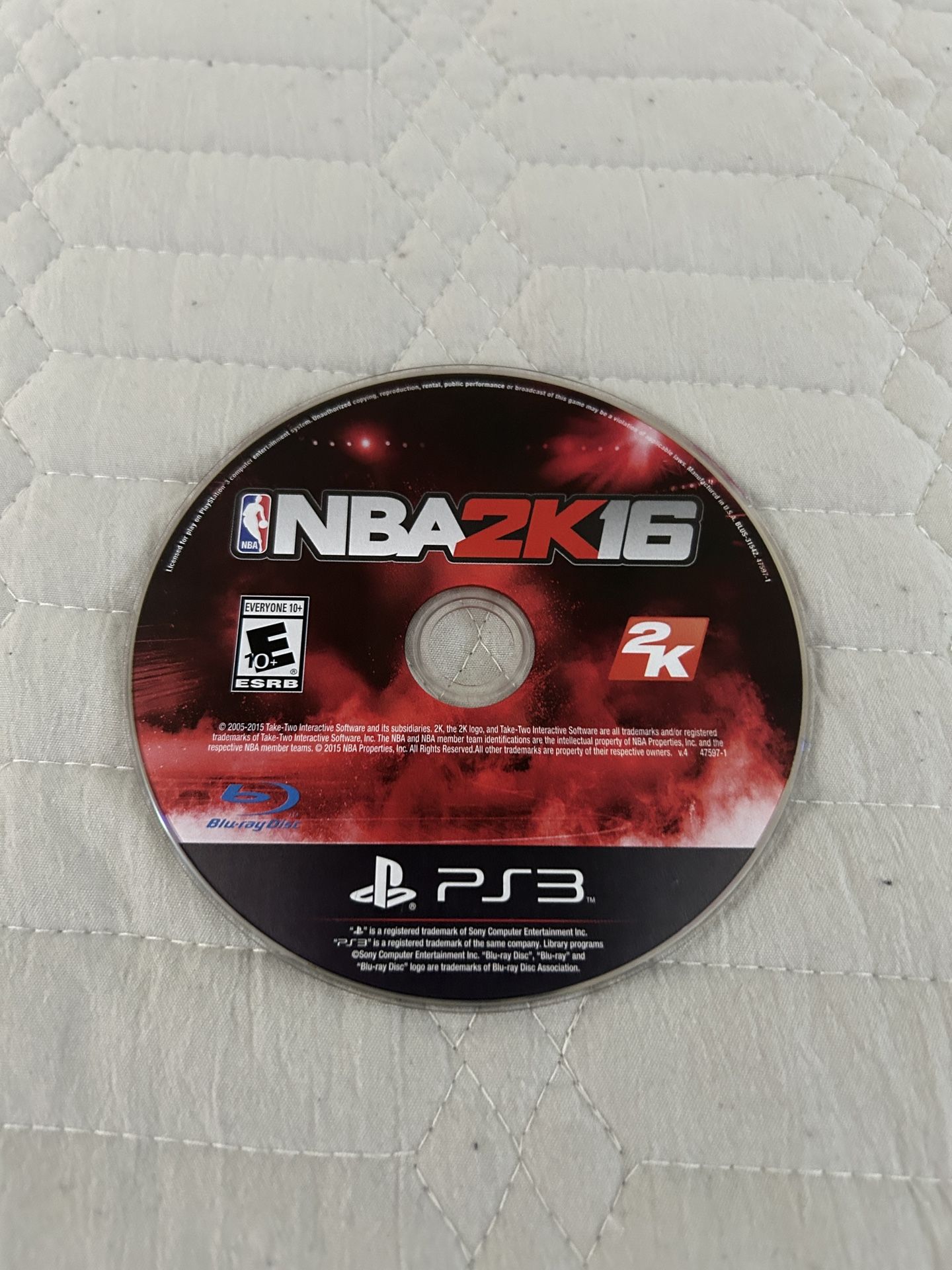 PS3 NBA 2k16
