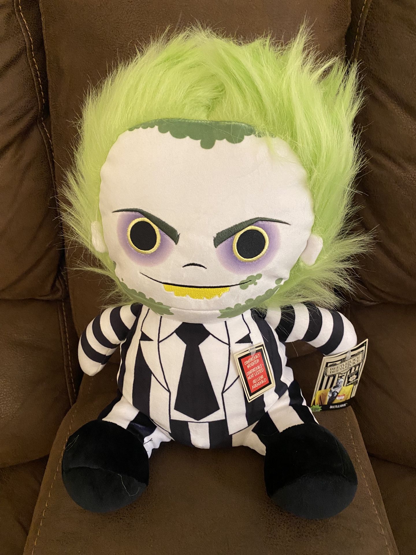 Beetlejuice Weighted Plush