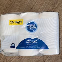 Total Home: 11 Rolls of Toilet Paper 🧻 