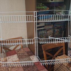 2 Piece Wire Door/ Wall Spice Rack