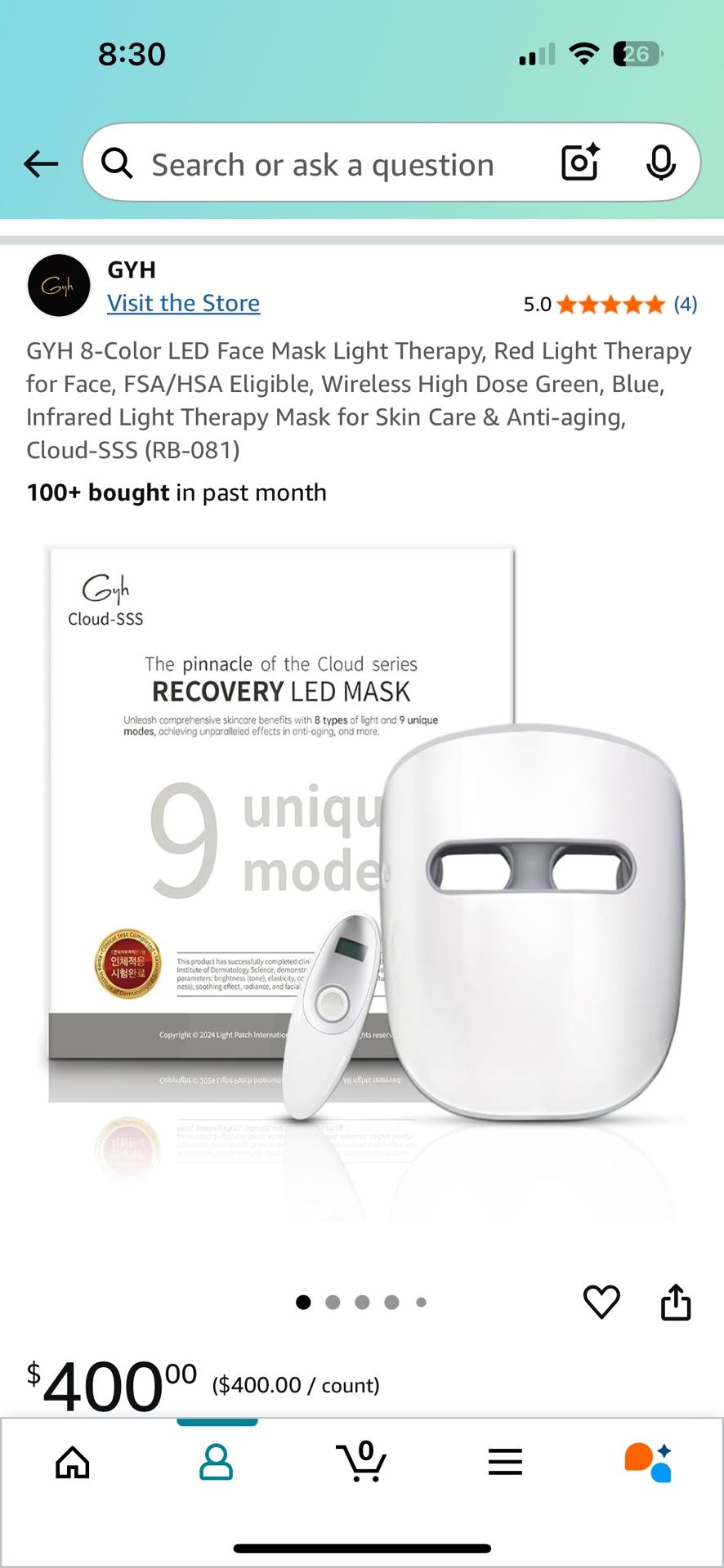 Light Therapy Face Mask