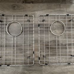 2 Piece Metal Sink Trays Dividers Steel