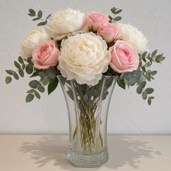 Crystal Cut Glass Flower Vase