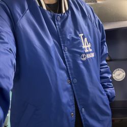 LA health-ade bomber Jacket Size Medium