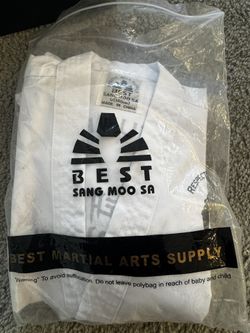 Single Weave Judo Gi Uniform White （for 140cm Kid )