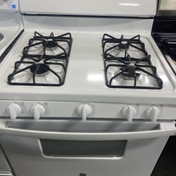 GE  JGBS10DEMWW 30 Inch Freestanding Gas Range with 4 Sealed Burners, 4.8 cu. ft. Oven Capacity