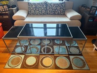 Black coffee table