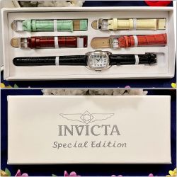 NIB Invicta 5168 Baby Lupah Special Edition 5-in-1 Mother of Pearl Dial Watch