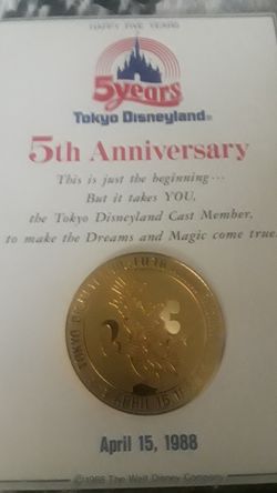 Disneyland coin