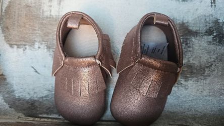 Baby Girl Moccossin Style Shoes