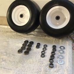 ZERO TURN LAWN MOWER  Front Wheels 13X6.50-6 ( Two Agsin Photo)