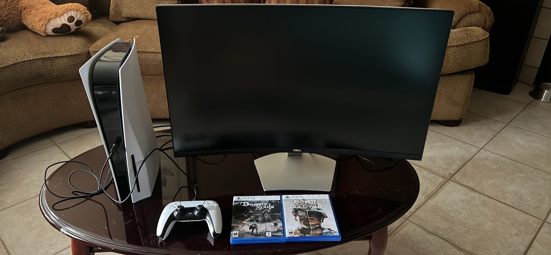 Ps5 and monitor +2 games