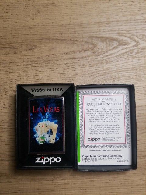 Zippo Las Vegas Lighter NEW