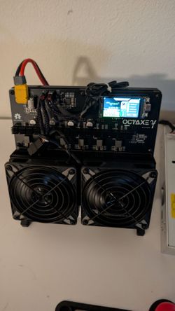 Nerd Octaxe 12TH Bitcoin Miner Used.