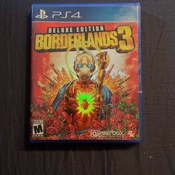 Borderlands 3 Deluxe Edition PS4