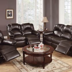 Sofa, Love Seat & Chair