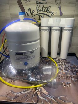 Filtro de agua para fregadero