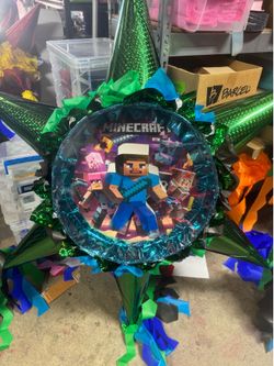 Minecraft 3-d piñata