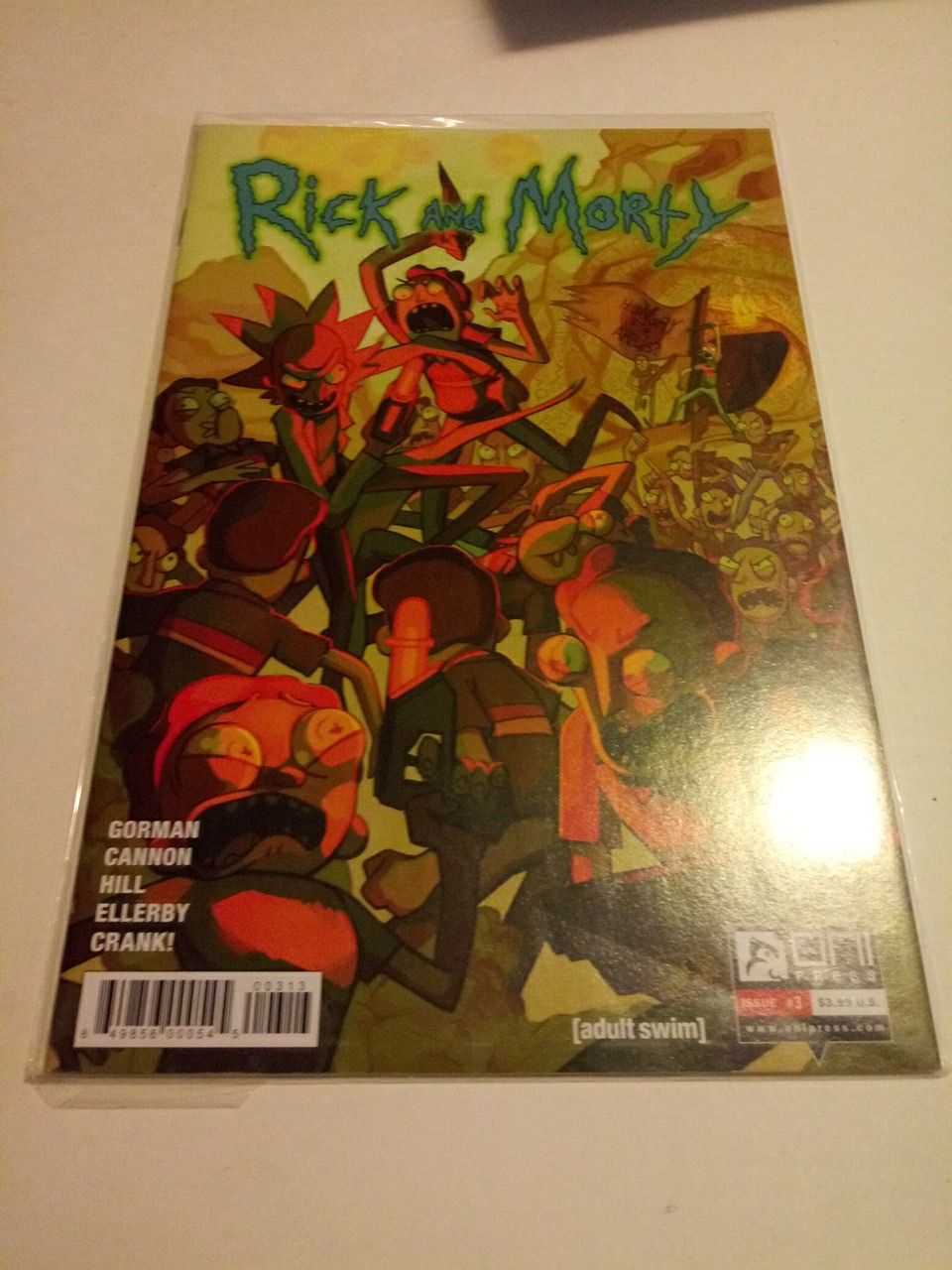 Rick and morty #3,4,5,6,7,8,9,10 comic books