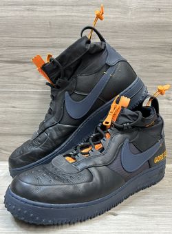 Nike Air Force 1 Winter Gore Tex Black Bright Ceramic Thunder Blue Size 13 (PO1026331)