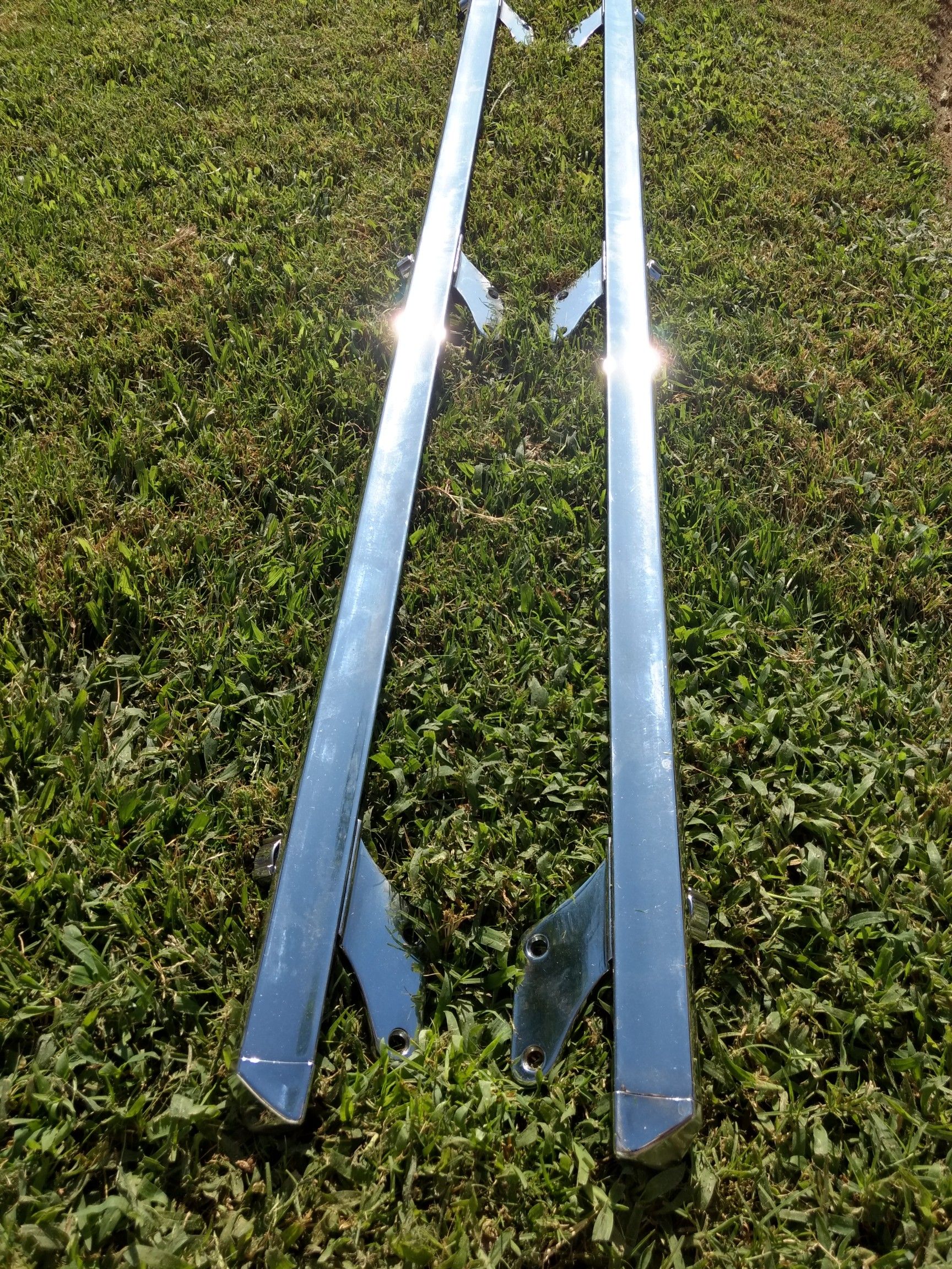 78 87 El Camino GMC Caballero rechromed side cargo bed rails for Sale