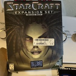 StarCraft Brood Wars Expansion Big Box Pc Game 