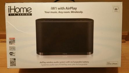 IHOME Air Series iPod/iPhone iW1 Airplay / WiFi