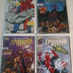 The Spectacular Spider-Man - Marvel Comics- Lot of 4