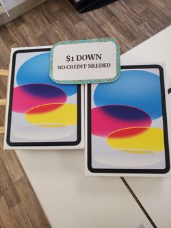 Apple IPad 10th Gen Tablet- Pay $1 DOWN AVAILABLE - NO CREDIT NEEDED