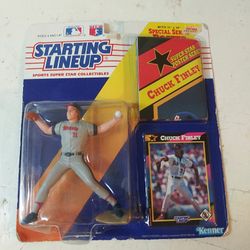 " Starting Lineup California Angels Chuck Finley 1992 Edition "