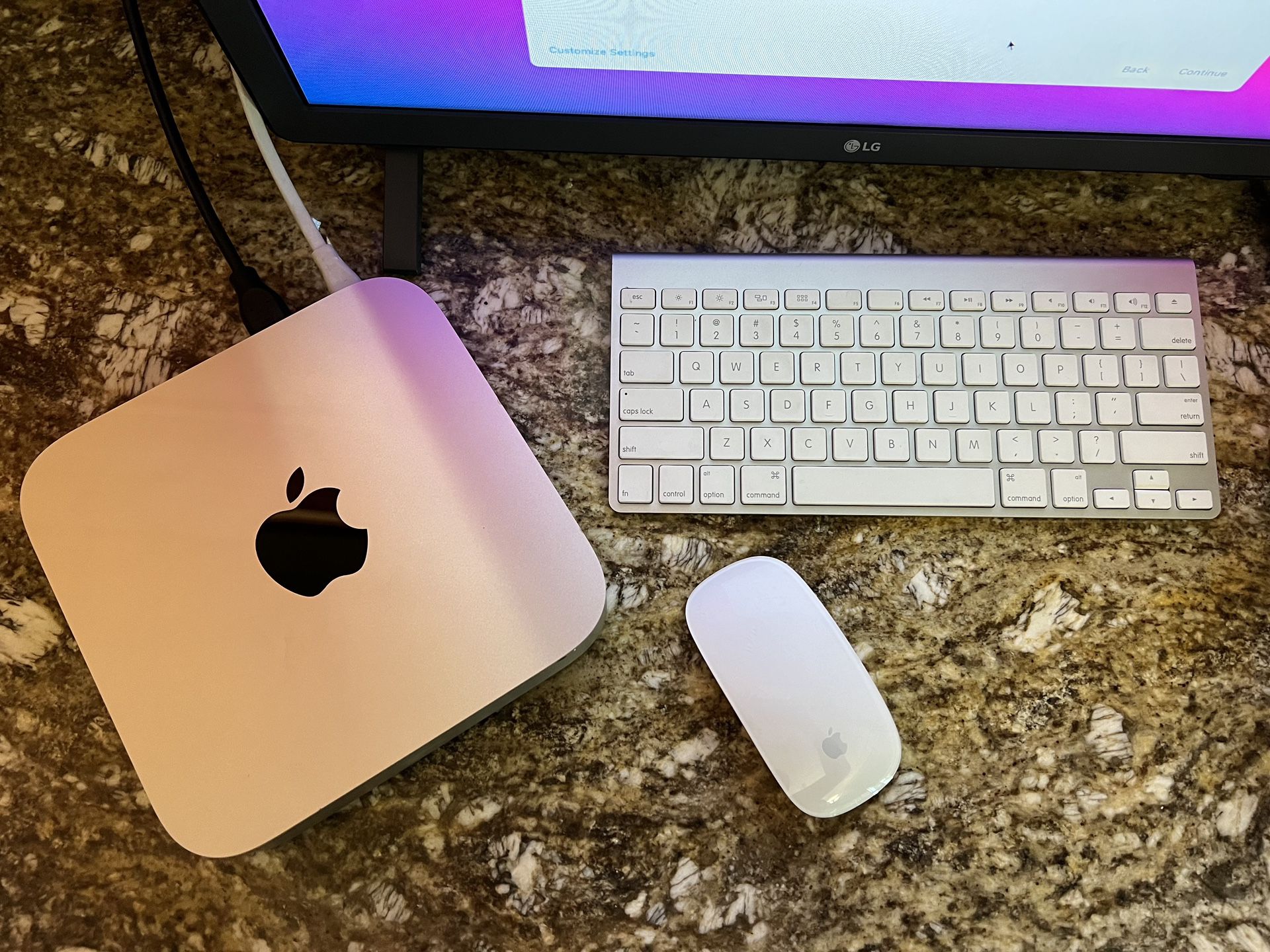 Apple Mac Mini (A1347) Magic Wireless keyboard and Magic Wirless Mouse