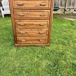 Vintage Tall Dresser