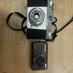 Samsung And Film Camera 