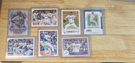 Assorted Dodgers Cards