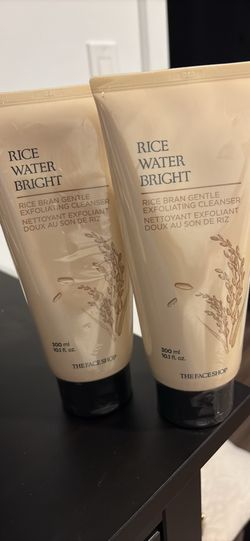 THE FACE SHOP Rice Water Bright Exfoliating Cleanser 2x 300ml