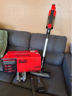350W Cordless Vacuum Cleaner for Milwaukee Battery, 35kPa Brushless Lightweight Stick Vacuum with 3 Mode Suction, 6 in 1 Stick Vacuum Cleaner with HEP