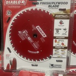 DIABLO 8-1/4in. x 40-Teeth Finishing Circular Saw Blade for Wood