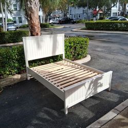 Solid Wooden Full Bed Frame 