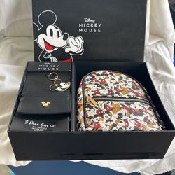 Mickey Backpack Set