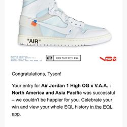 Jordan 1 High OG V.A.A 