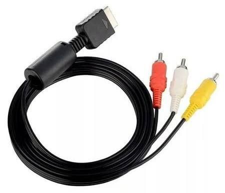 Playstation PS1 PS2 And PS3 AV Cable OEM