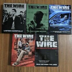 The Wire Complete Series On DVD (Season 1 Box Set, Season 2 Box Set, Season 3 Box Set, Season 4 Box Set, Season 5 Box Set)