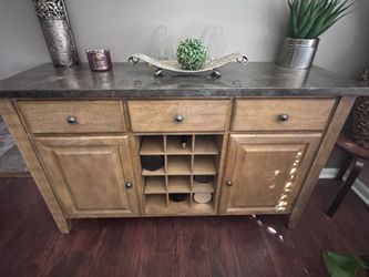 Dining room table and buffet