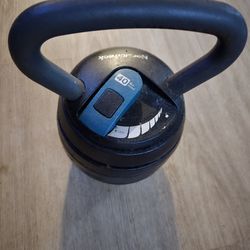 Adjustable Kettlebell Up To 40 Lbs