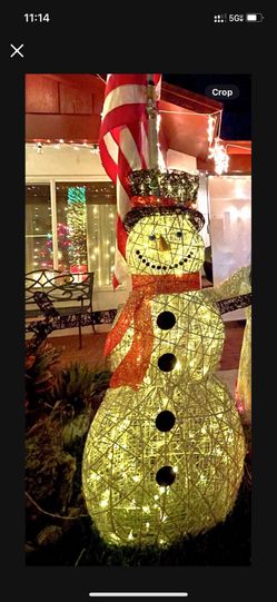 Santa, Deer And Snowman